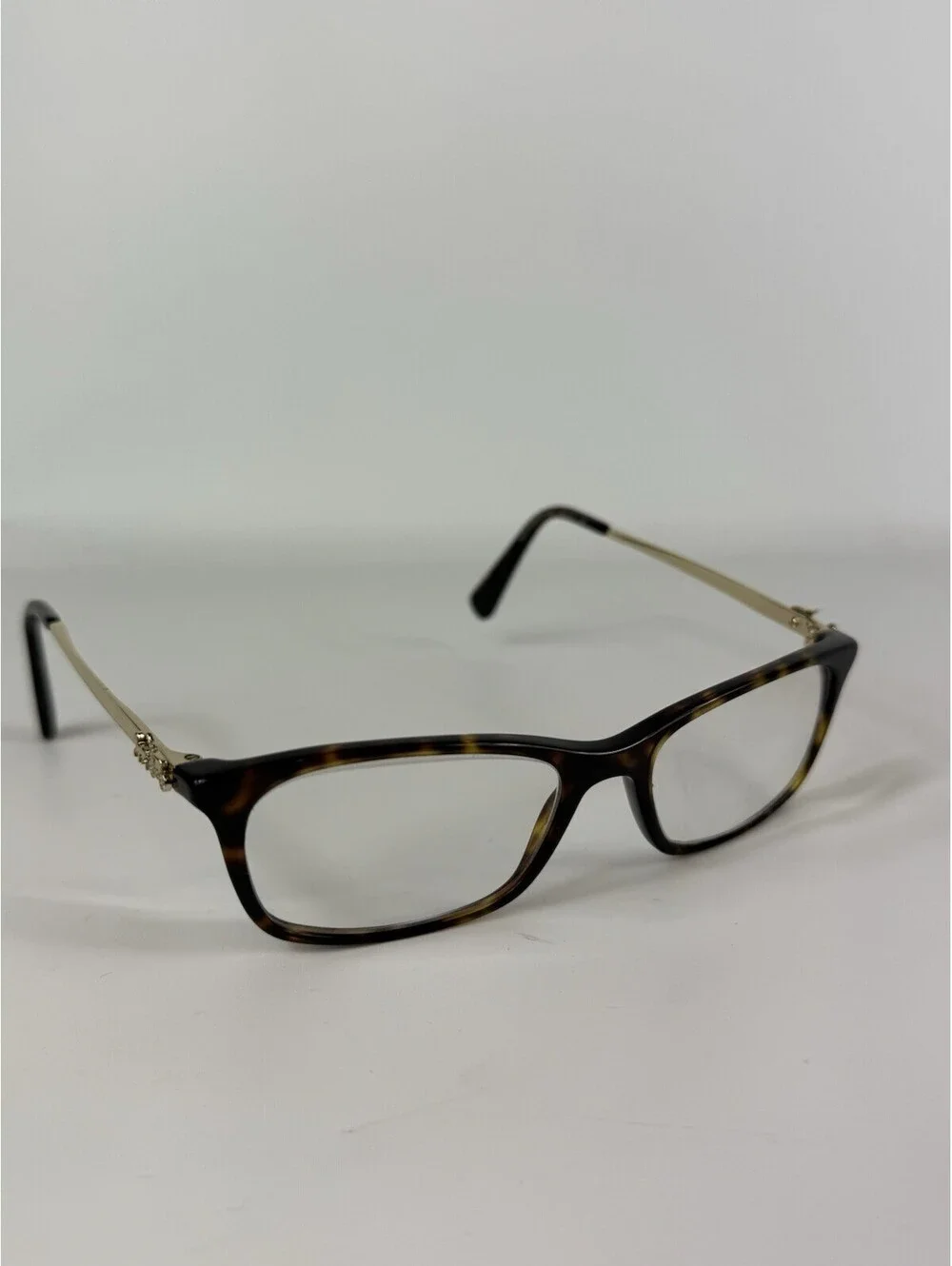 Coach HC6110 Eyeglasses Frames OnlyDark Tortoise 5485 Size 50-16-140 Gold Accent